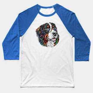 Barking Brilliant! The Bernie Brainiac Baseball T-Shirt